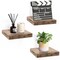 Set of 3 (9") Sorbus Square Floating Shelves with Invisible Mounting Brackets for Living Room Decor, Bedroom, Bathroom Decor, Home & Kitchen